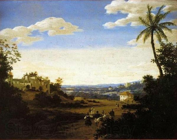 Frans Post View of Pernambuco Norge oil painting art